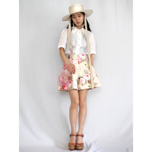 [OLD&VINTAGE] Carven 花柄ショートパンツ