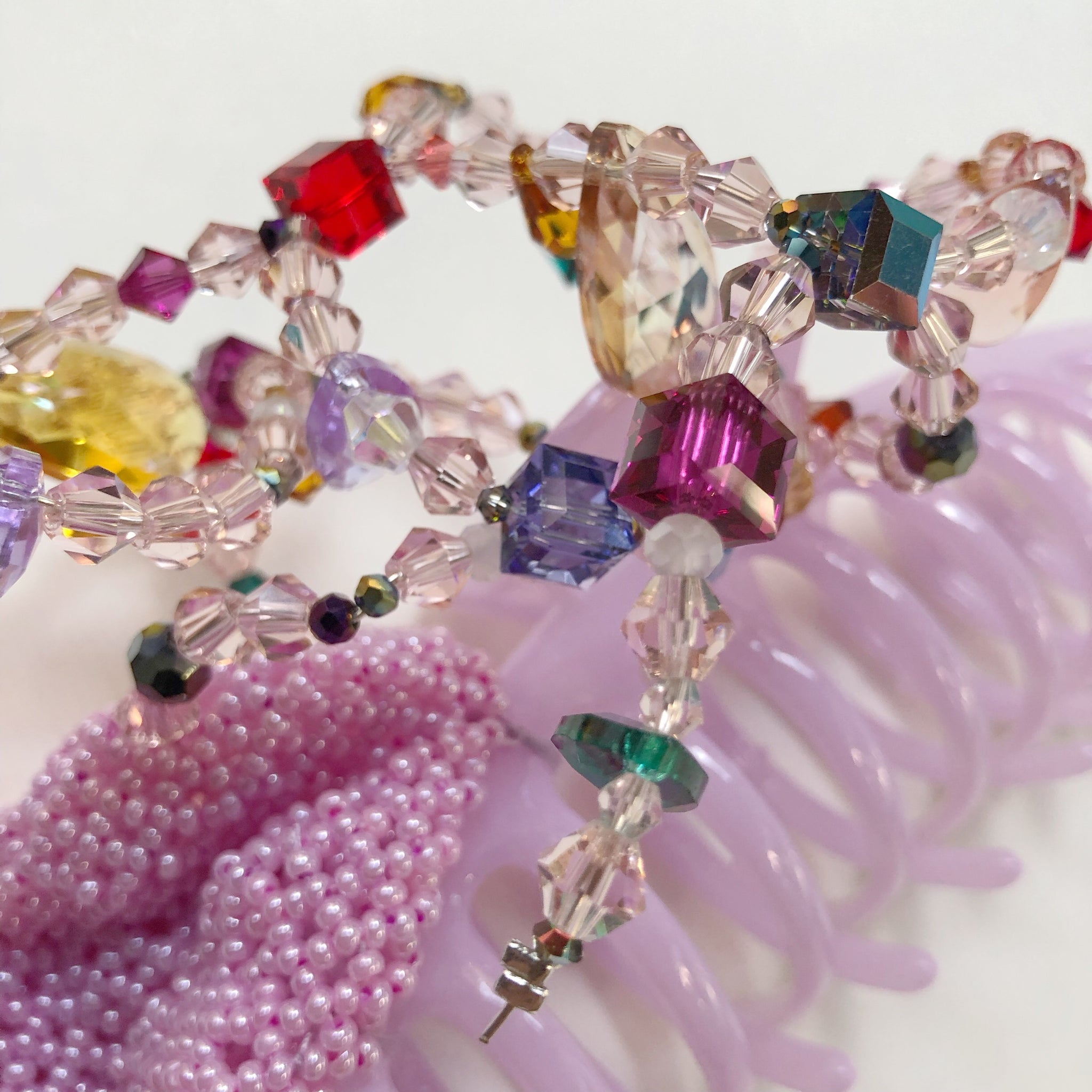 Lou de bètoly Swan hairclip / PINK