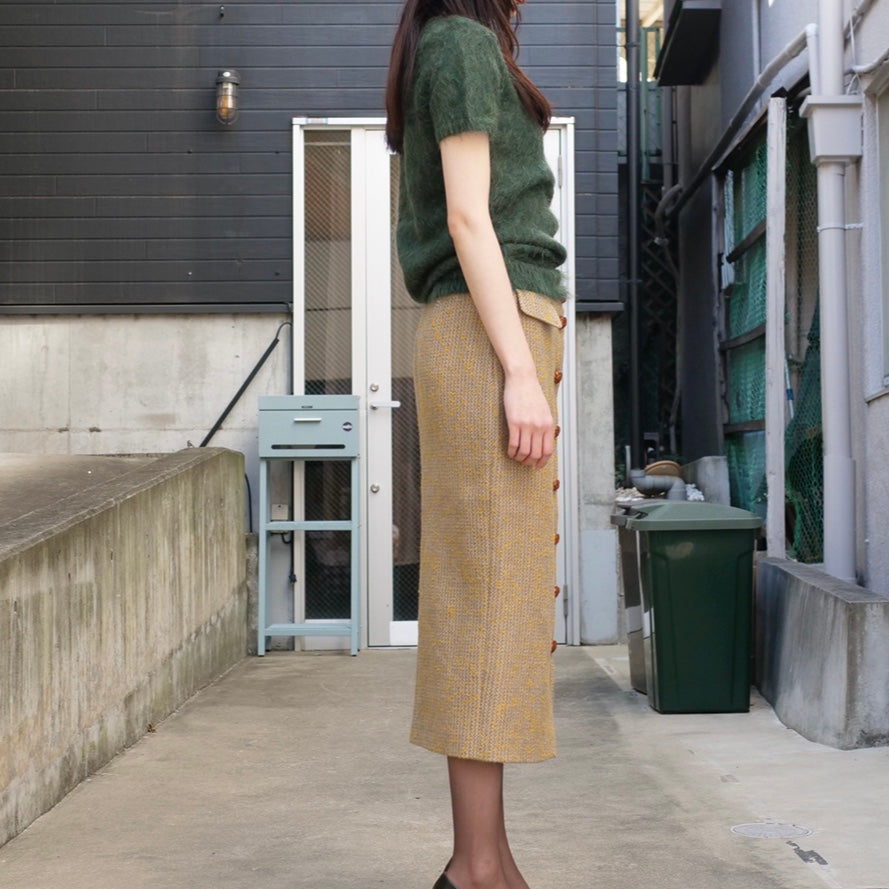 [OLD&VINTAGE] DSQUARED モヘアショートスリーブニット