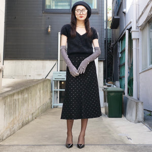 [OLD&VINTAGE] MARC JACOBS ラメドット柄スカート
