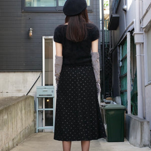 [OLD&VINTAGE] MARC JACOBS ラメドット柄スカート