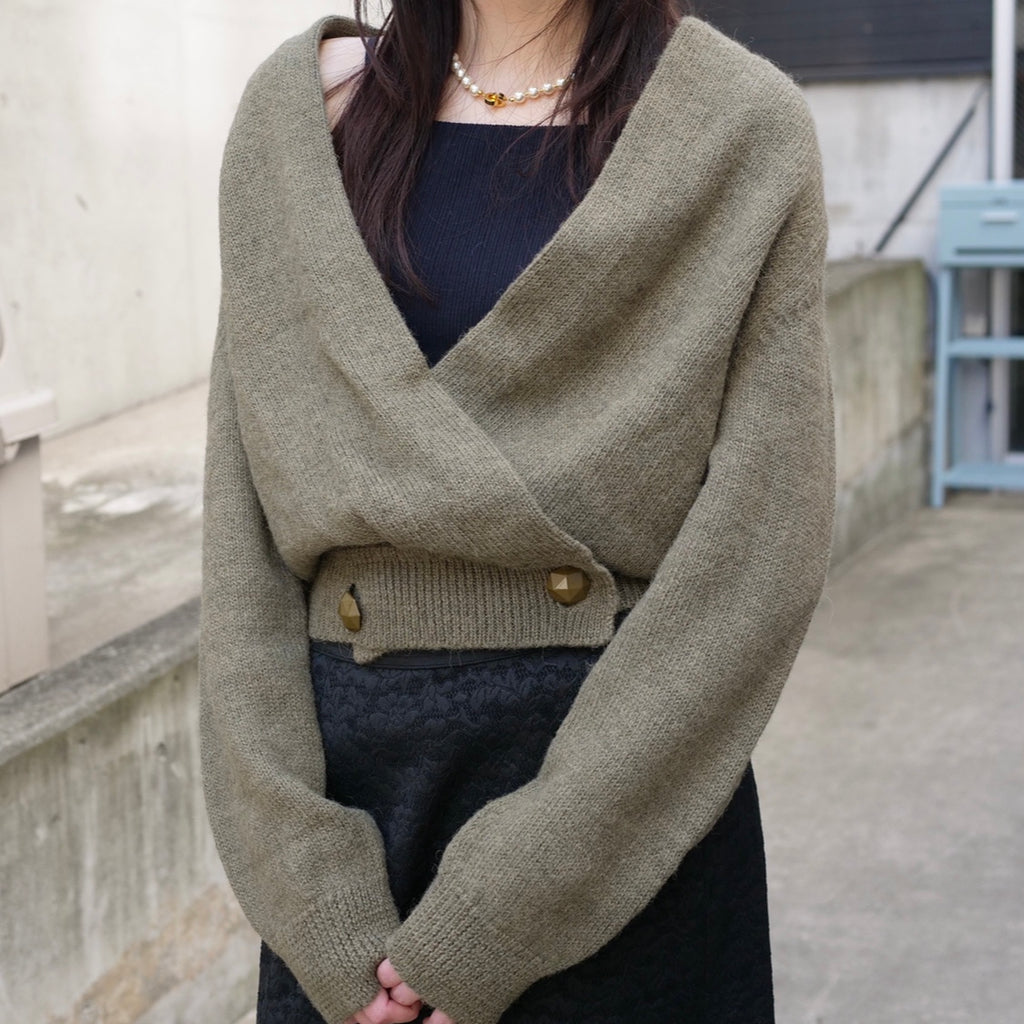 [OLD&VINTAGE] GUCCI カシュクールニット