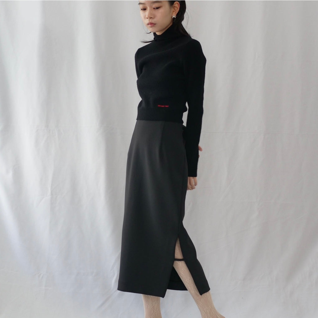 [OLD&VINTAGE] Mame Kurogouchi サイドスリットジャージースカート