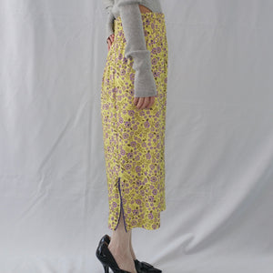 [OLD&VINTAGE] BAUM UND PFERDGARTEN フラワープリントスカート