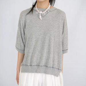 [OLD&VINTAGE] sacai luck  ニット×シフォンワンピース