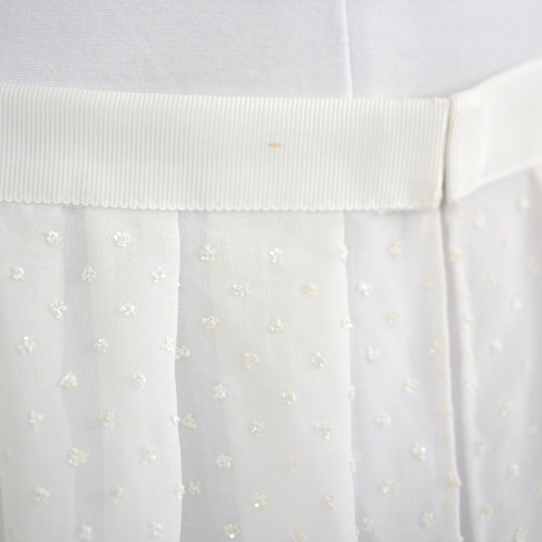 [OLD&VINTAGE] sacai luck  ニット×シフォンワンピース