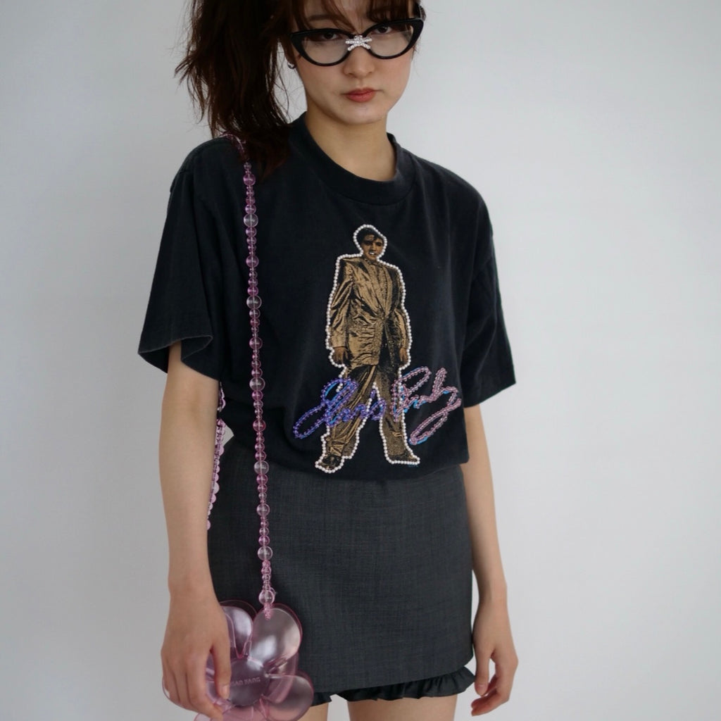 [OLD&VINTAGE] リメイクビーズT-shirt