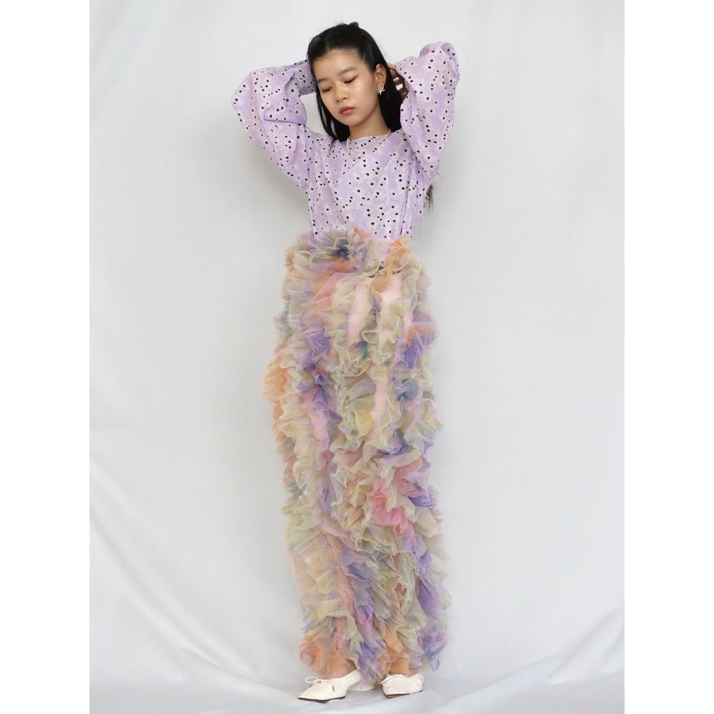 [OLD&VINTAGE]  RIXO 花柄ブラウス