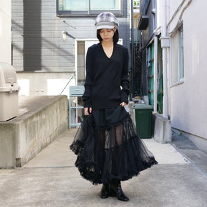 [OLD&VINTAGE] Maison Margiela Vネックリブニット