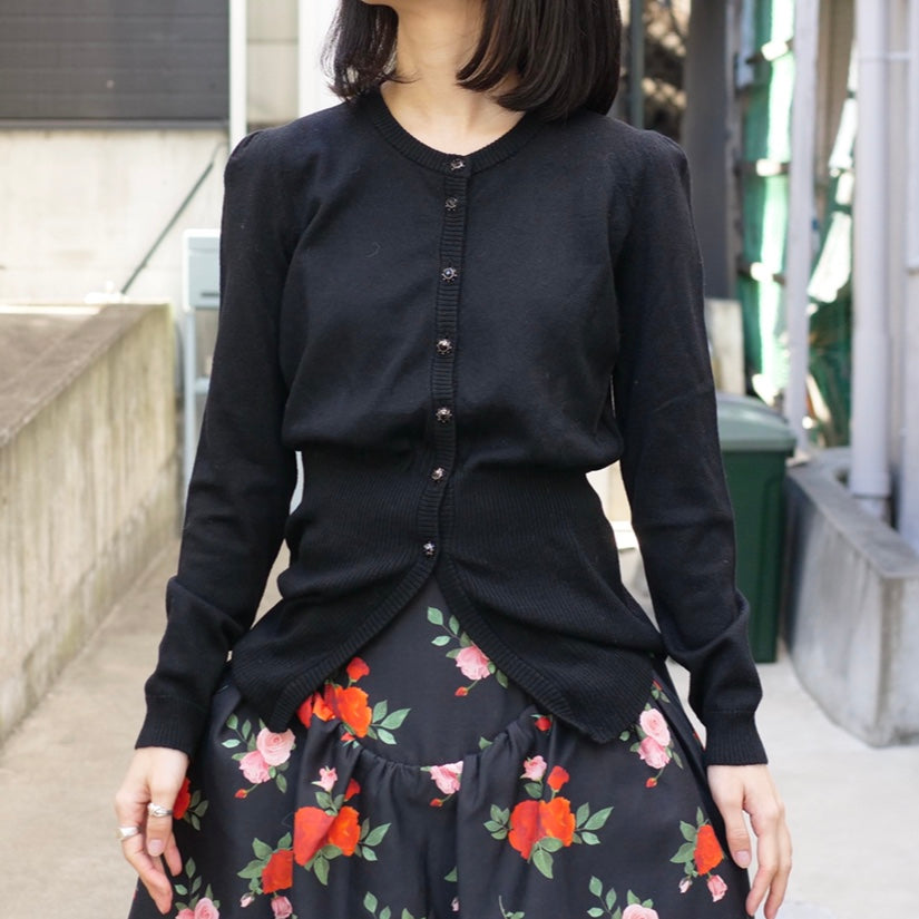 [OLD&VINTAGE] DOLCE&GABBANA ビジューニットカーディガン