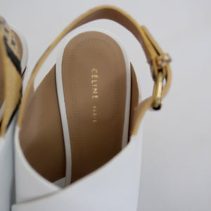 [OLD&VINTAGE]  CELINE Criss Cross Sandal