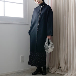 [OLD&VINTAGE] PRADA ビジューウールコート