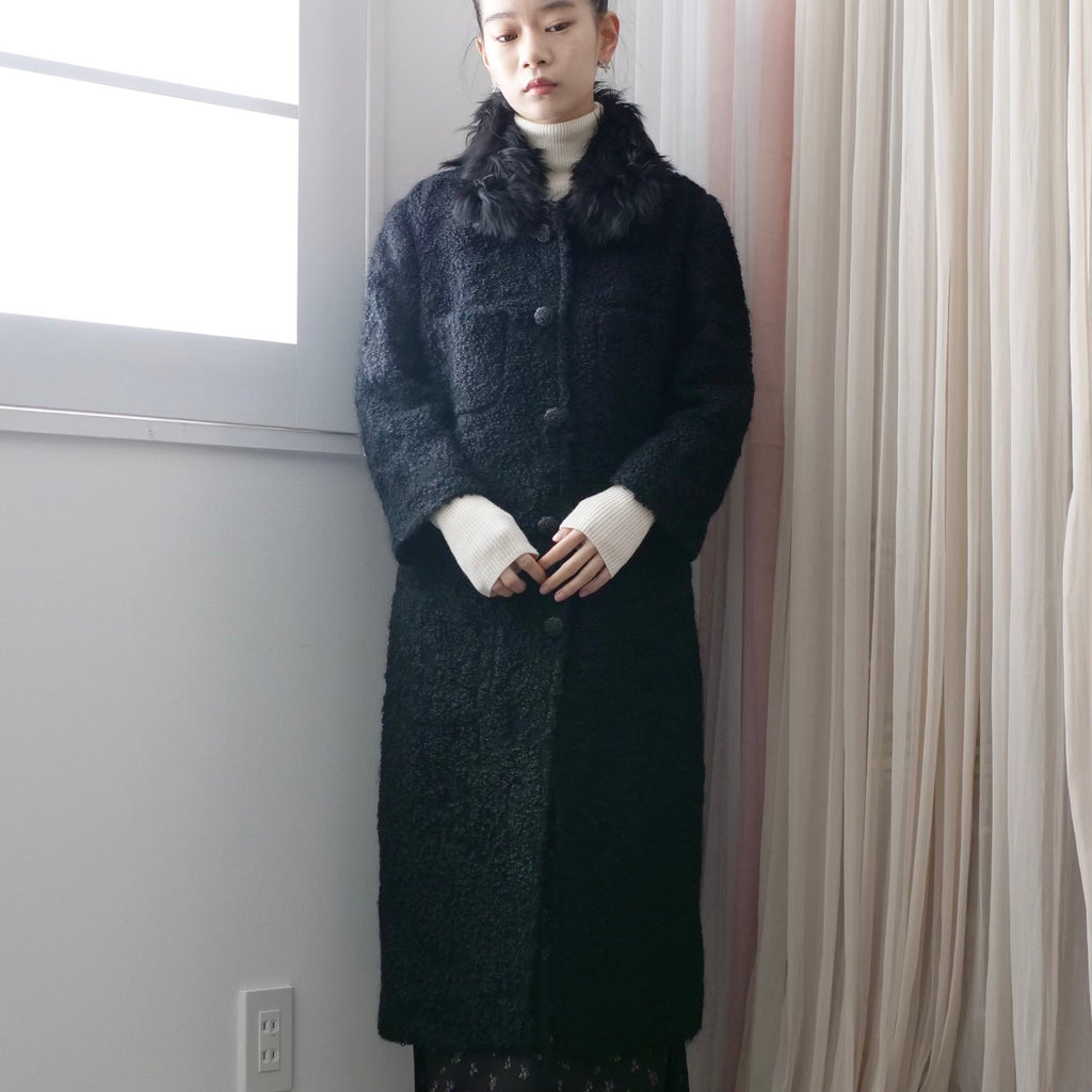 [OLD&VINTAGE] FENDI クリンプモヘアコート