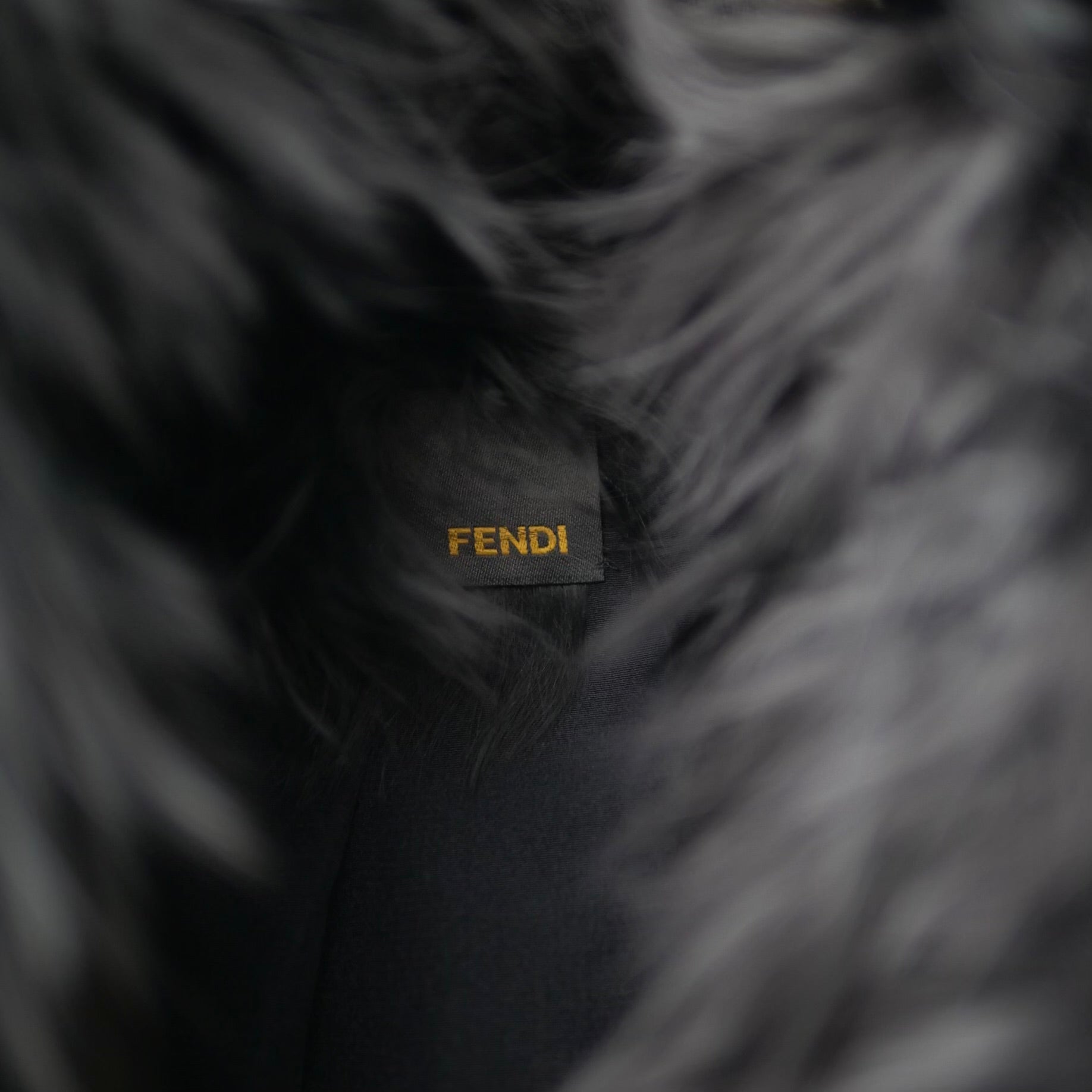 [OLD&VINTAGE] FENDI クリンプモヘアコート