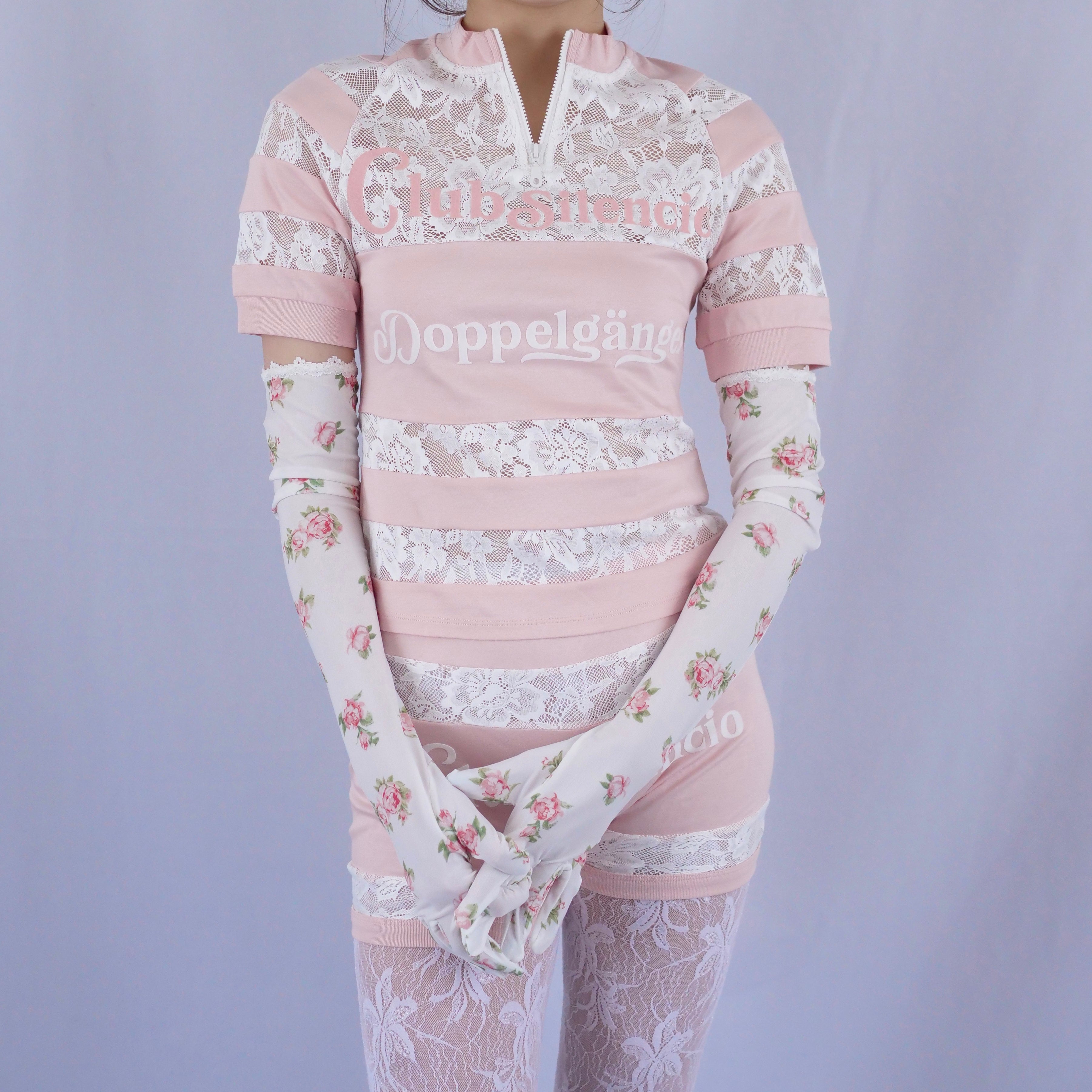 YUHAN WANG CLUB SILENCIO SPORT LACE CYCLING TOP – dim at noon
