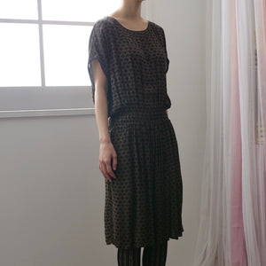 [OLD&VINTAGE] forte forte プリントワンピース
