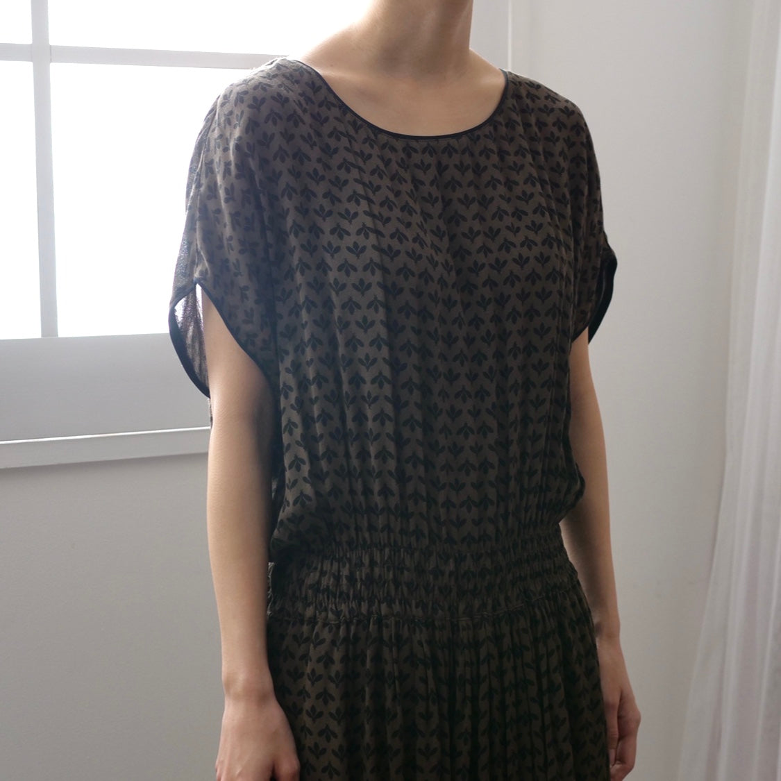 [OLD&VINTAGE] forte forte プリントワンピース