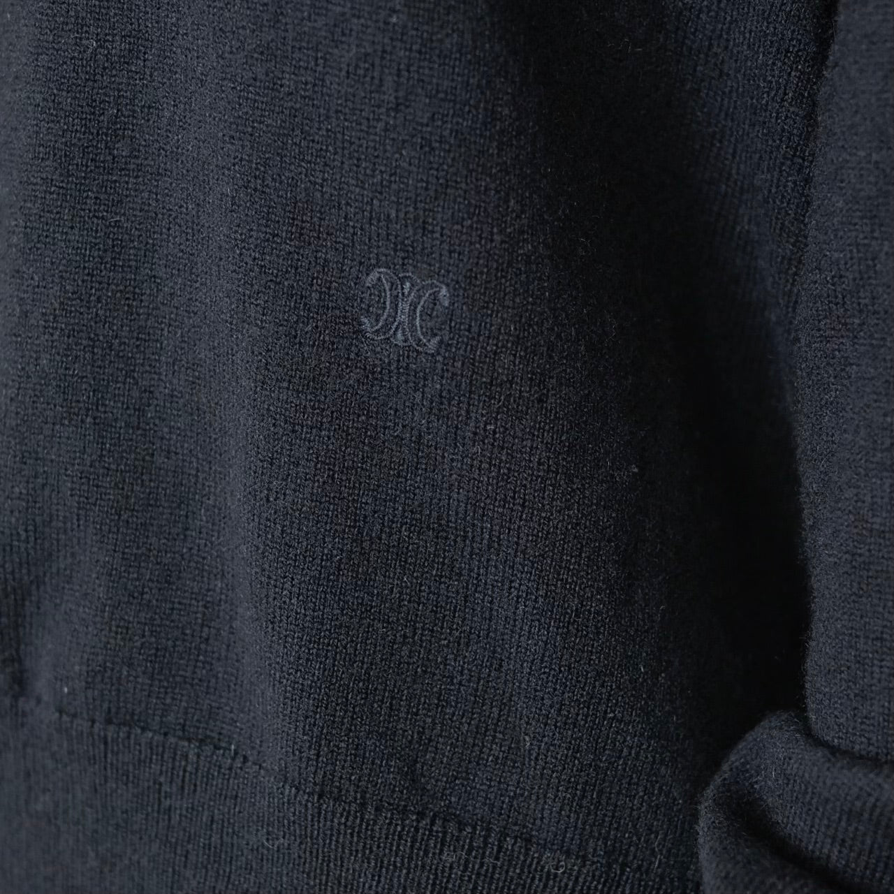 [OLD&VINTAGE]CELINE カシミヤクルーネックニット