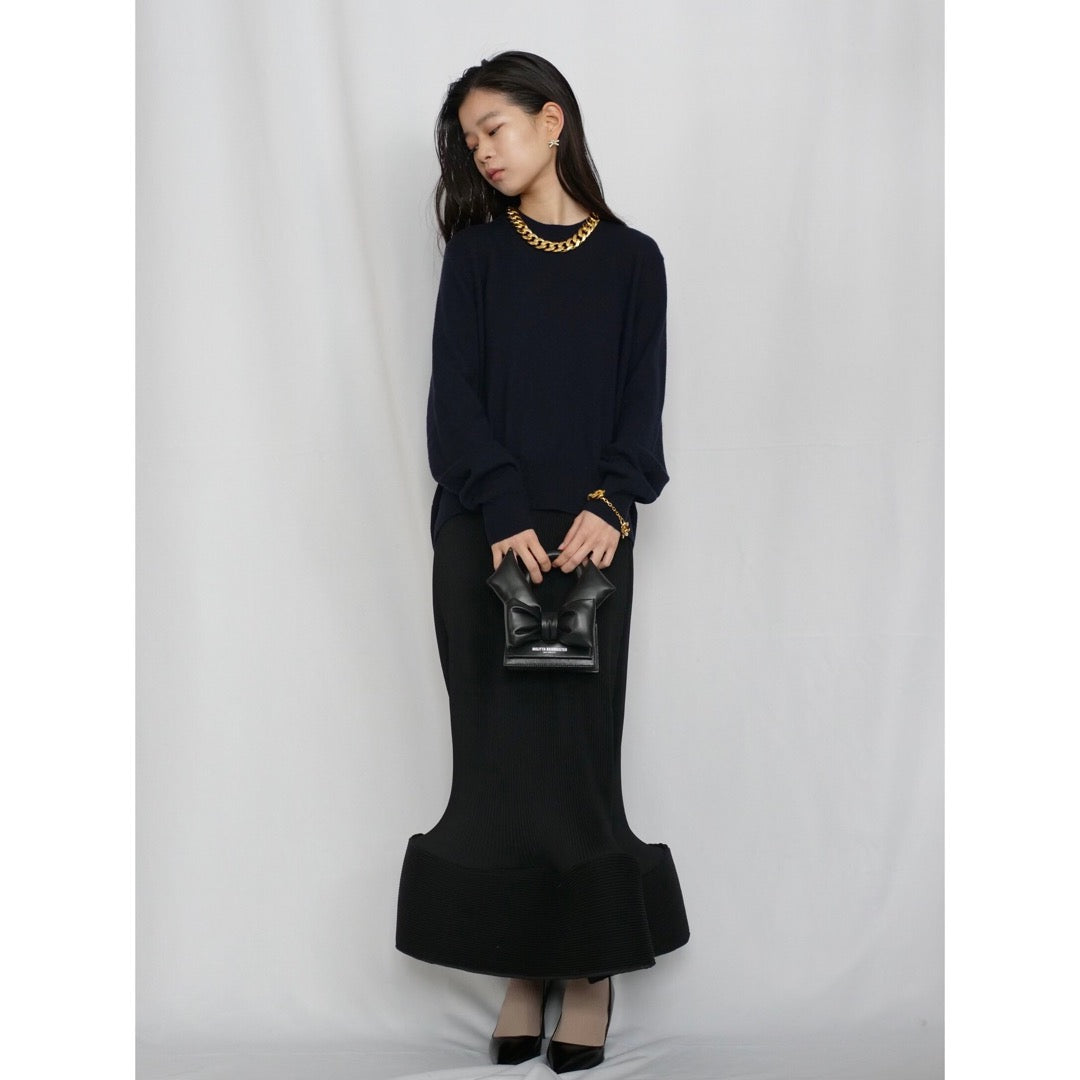 [OLD&VINTAGE]CELINE カシミヤクルーネックニット