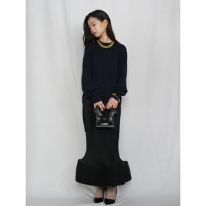 [OLD&VINTAGE]CELINE カシミヤクルーネックニット