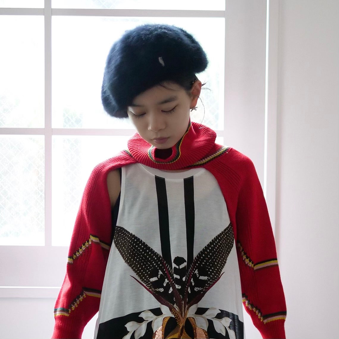 [OLD&VINTAGE]  Y&O フラッフィーベレー帽