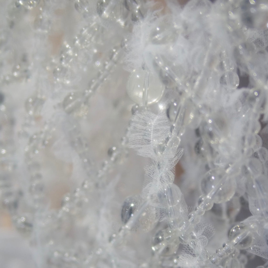 【SALE】SUSAN FANG　TULLE BEADED HANDBAG