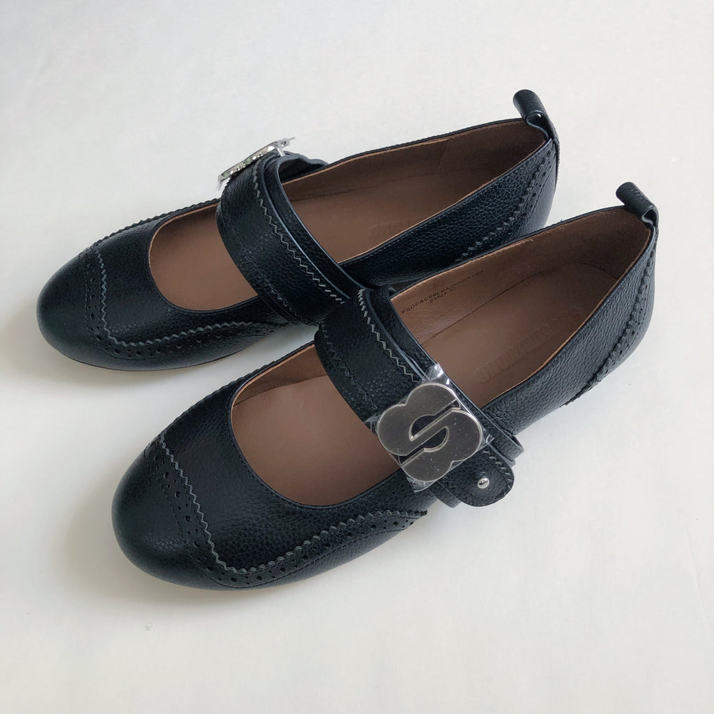 SHUSHU/TONG  Round-toe flat shoes