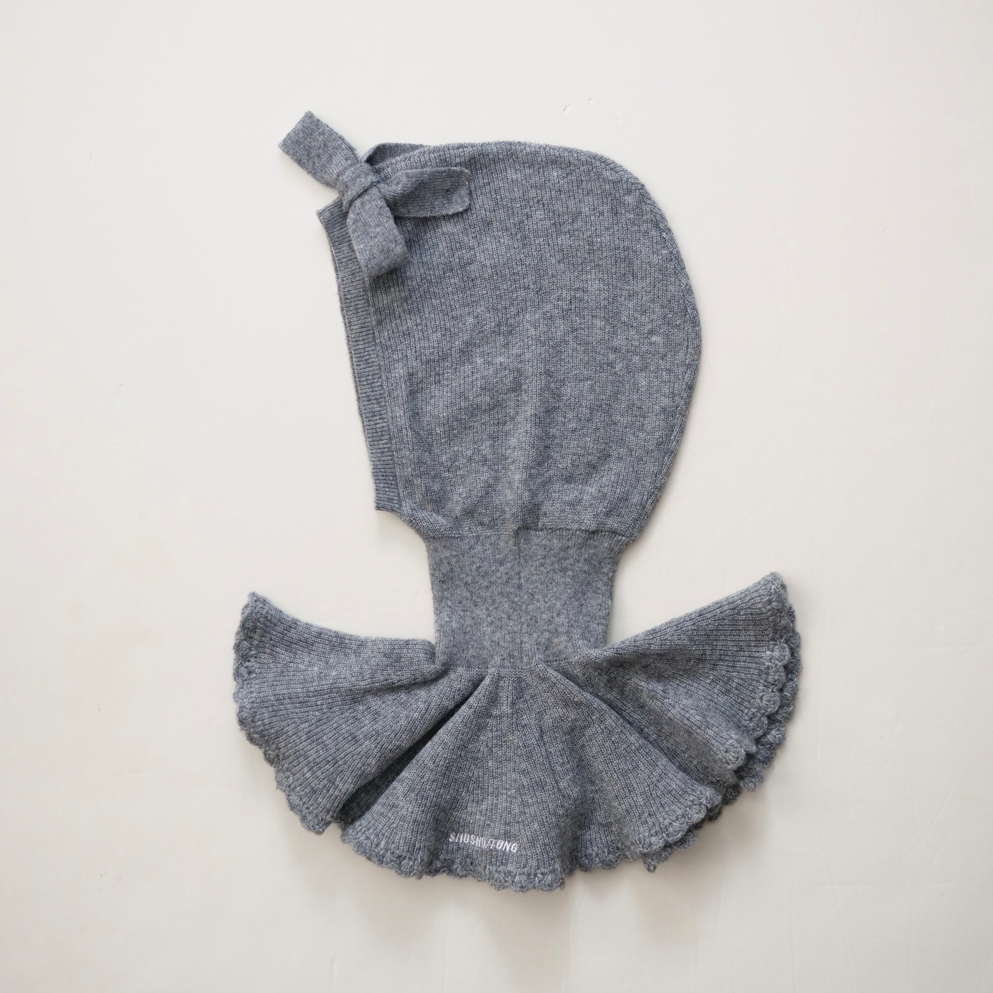 [SALE]SHUSHU/TONG   Cape hat / grey