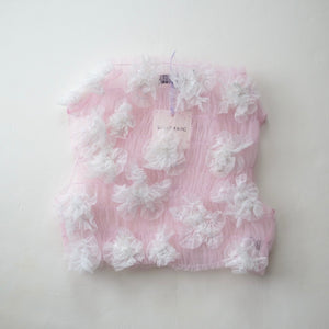 SUSAN FANG　SHIRRED FLOWER TOP