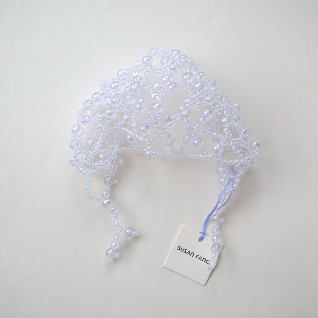 SUSAN FANG　IRIDESCENT BEADED HEADPIECE