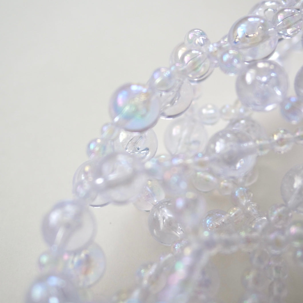 SUSAN FANG　IRIDESCENT BEADED HEADPIECE