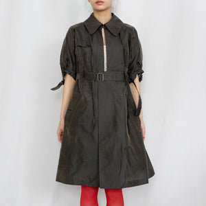 【3/31まで30%OFF】[OLD&VINTAGE] HAUTE　シルクドレスコート