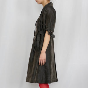 【3/31まで30%OFF】[OLD&VINTAGE] HAUTE　シルクドレスコート
