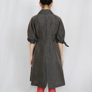 【3/31まで30%OFF】[OLD&VINTAGE] HAUTE　シルクドレスコート