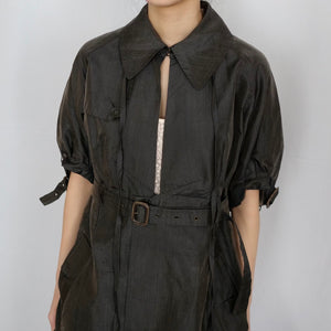【3/31まで30%OFF】[OLD&VINTAGE] HAUTE　シルクドレスコート
