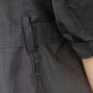 【3/31まで30%OFF】[OLD&VINTAGE] HAUTE　シルクドレスコート