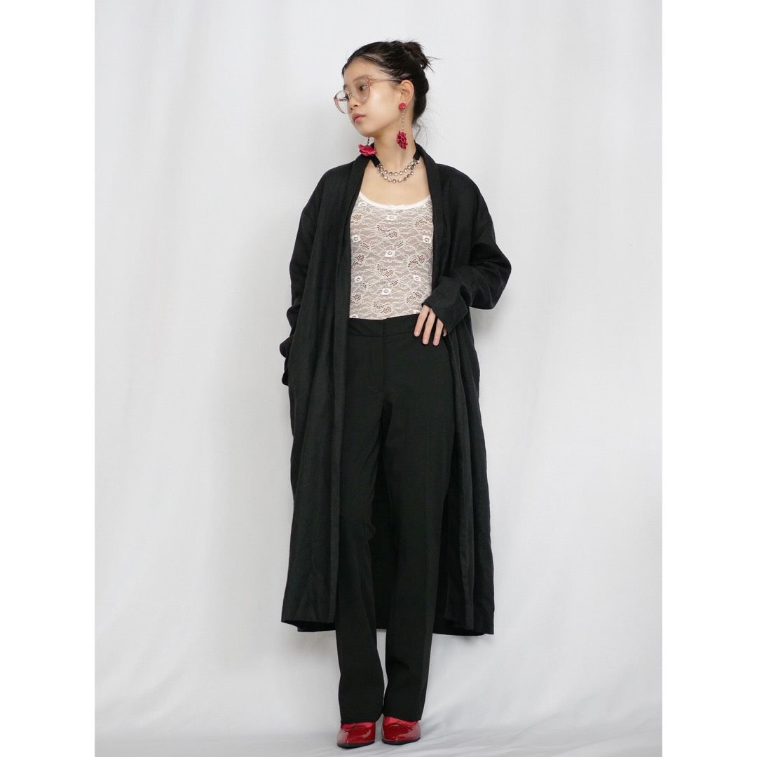 SALE】[OLD&VINTAGE] Ouur リネンコート – dim at noon
