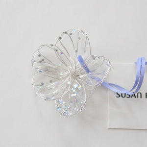 SUSAN FANG　RESIN FLOWER CLEAR RING / CLEAR