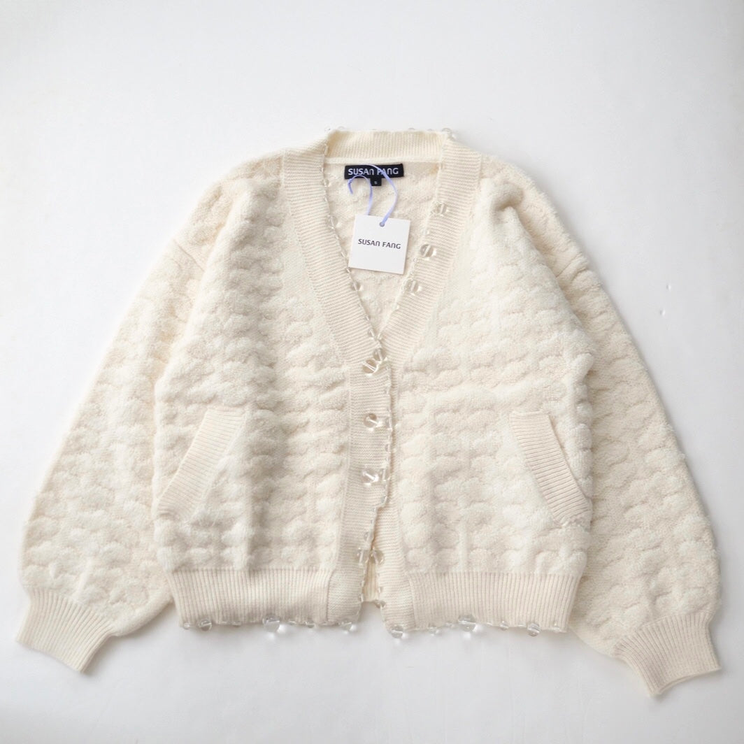 SUSAN FANG　BEADED CARDIGAN