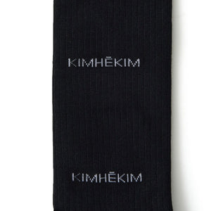 【SALE】KIMHEKIM KIMHEKIM KNEE-HIGH SOCKS / BLACK