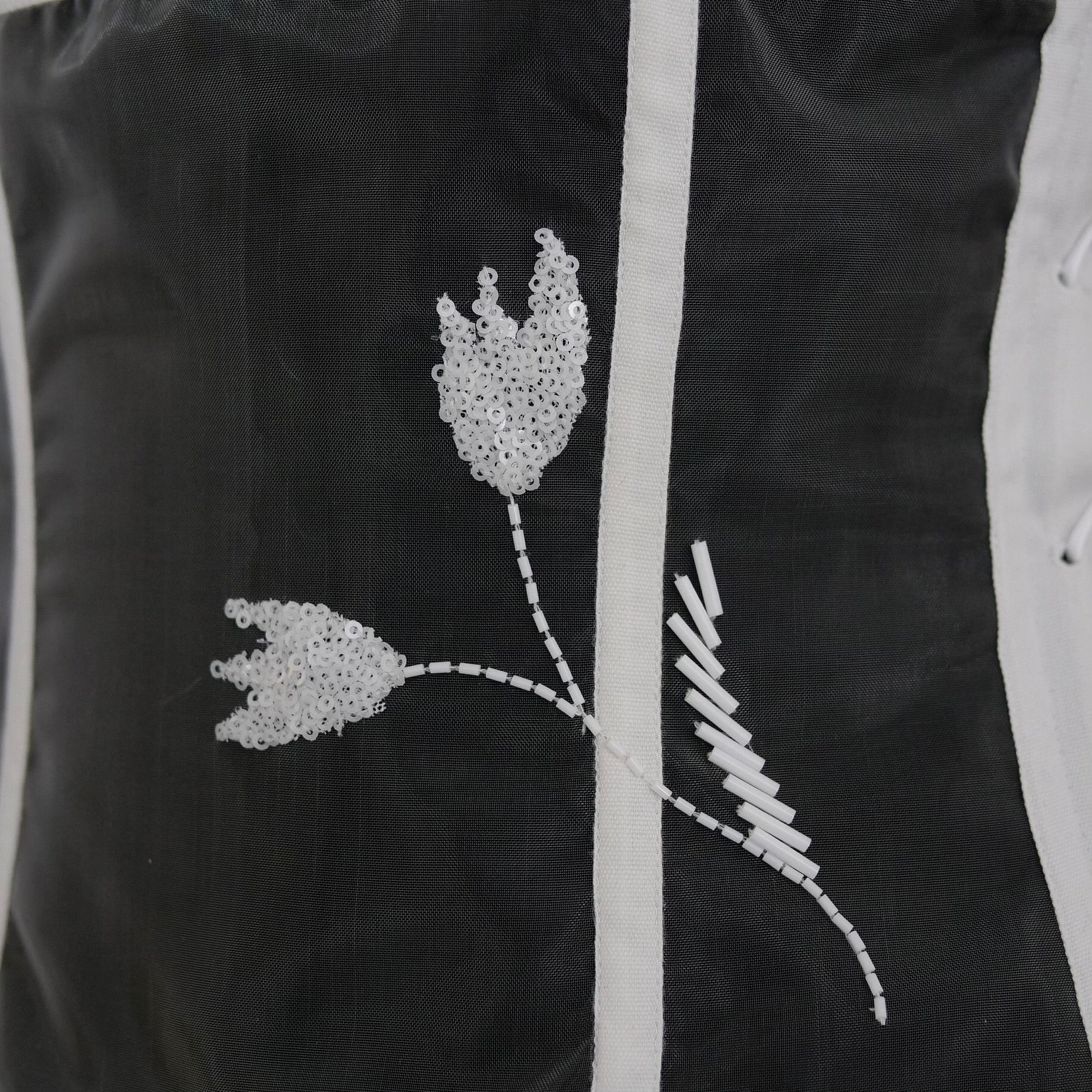 NOHRA　オートクチュール刺繡 TULIP  EMBROIDERY BUSTIER