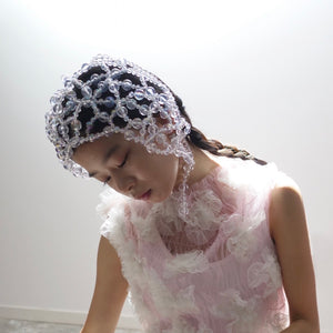 SUSAN FANG　IRIDESCENT BEADED HEADPIECE