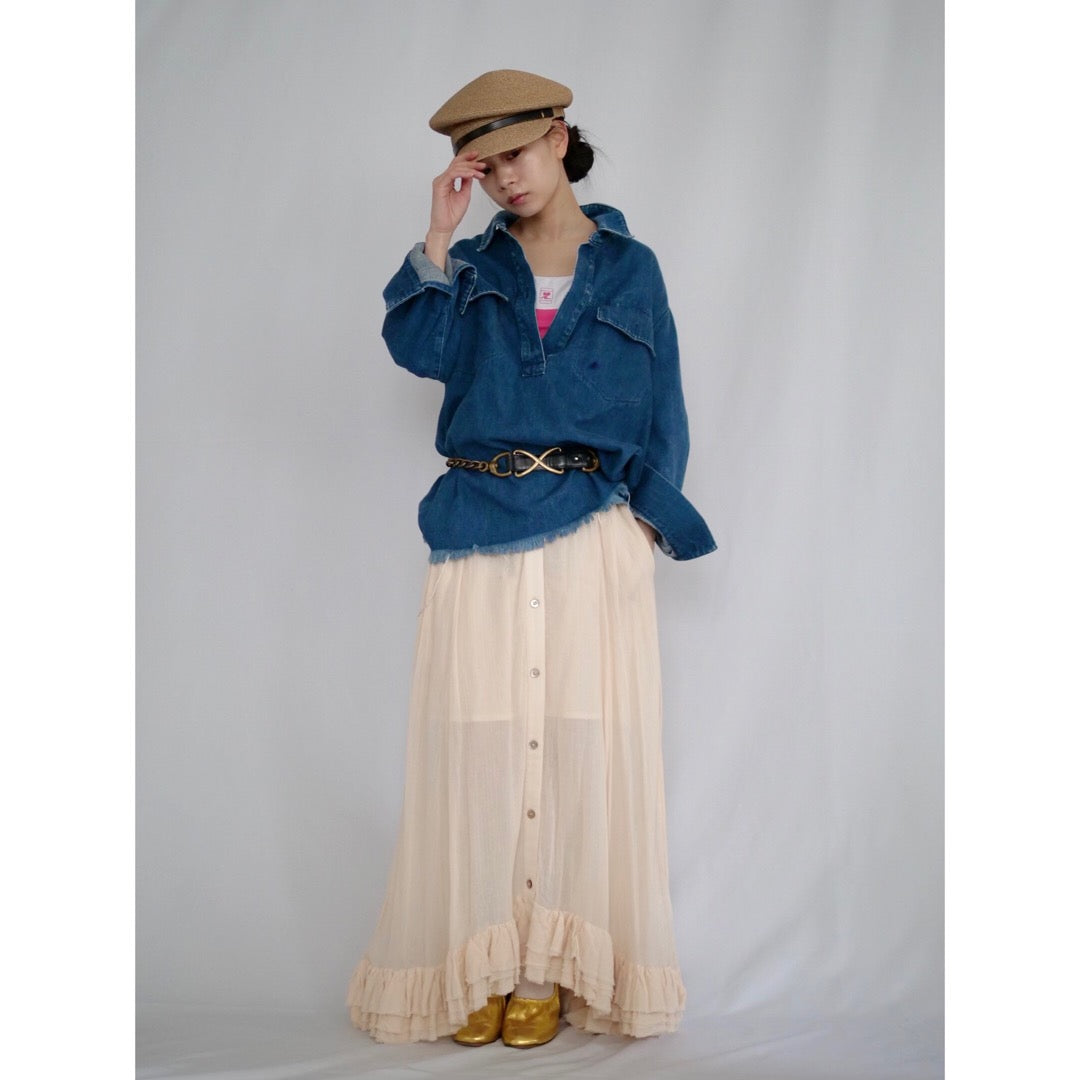 SALE】[OLD&VINTAGE] Chloe デニムプルオーバー – dim at noon