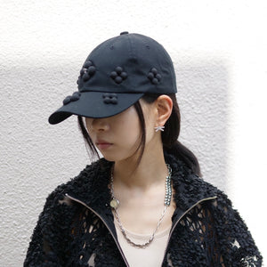 【予約商品】RIV NOBUHIKO CLINCH FLOWER CAP / BLACK