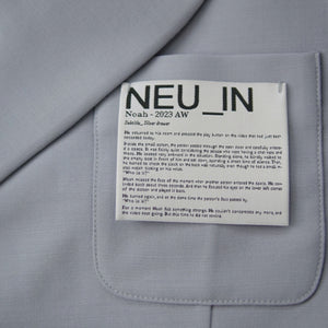 【SALE】NEU_IN 　HEART LAPEL OVERSIZED JACKET