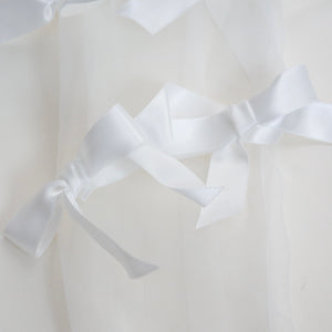 SUSAN FANG　RIBBON BOW GLOVES (WHITE)