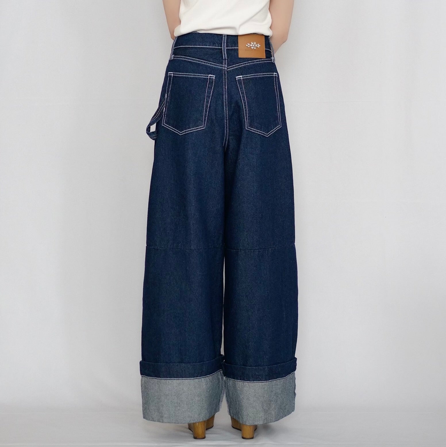 SIMONE ROCHA　ペインターバギーデニム