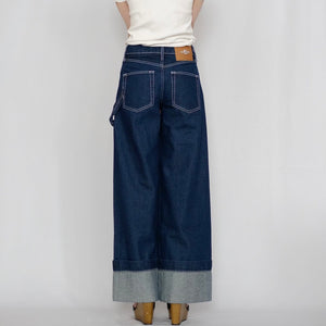 SIMONE ROCHA　フロントビジューペインターワイドデニム