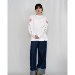 SIMONE ROCHA　 カーネーションプリント L/T-SHIRT