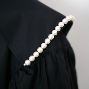 SIMONE ROCHA　 セーラーブラウス BLACK/PEARL